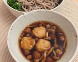 鳥つくね汁の蕎麦作り方14写真