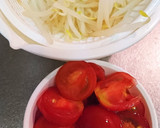 もやしとプチトマトさっぱり和え作り方2写真