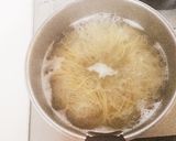 簡単！たらこパスタ作り方1写真