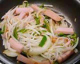 簡単！もやしナポリタン☆パスタなし作り方3写真