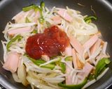 簡単！もやしナポリタン☆パスタなし作り方4写真