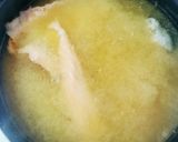 ♡鮭のバター香るお味噌汁♡作り方3写真