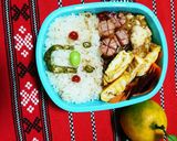 麻婆豆腐弁当❤作り方2写真