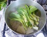 ちんげん菜とハムのトロトロ煮☆作り方2写真