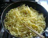 ♪ 鶏の皮で激ウマ焼きそば ♪うまうま!作り方4写真
