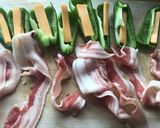 レンジで作るピーマンとチーズの豚肉巻き作り方1写真