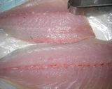アジのソテー♪マヨ味噌焼き作り方1写真