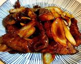 牛肉と玉ねぎの黒酢風味炒め作り方3写真