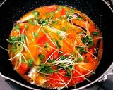 オイルサーディンとトマトのパスタ作り方4写真