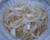 簡単！鶏ミンチでもやしと玉ねぎの棒餃子♪作り方1写真