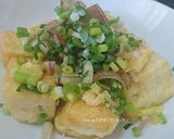 薬味たっぷり揚げ焼き豆腐作り方4写真