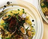 あさりとニラの塩麹焼きそば作り方6写真