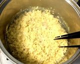鶏ひき肉の三色丼作り方2写真