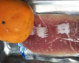 柿の生ハム巻き作り方1写真