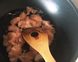 ★鶏ささみと小松菜のニンニク炒め★作り方3写真