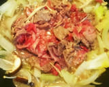 牛肉と白菜のくたくた煮☆牛丼風作り方4写真