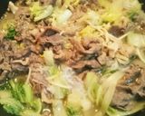 牛肉と白菜のくたくた煮☆牛丼風作り方6写真