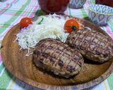 ビッグボーイ風の焼き目つき♪俵ハンバーグ作り方19写真