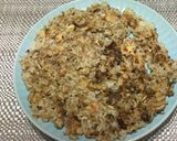 鯖缶汁ごと☆お焦げ風☆パリパリ焼飯作り方9写真
