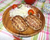 ビッグボーイ風の焼き目つき♪俵ハンバーグ作り方23写真