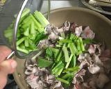 豚バラと小松菜の塩炒め作り方7写真