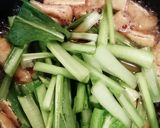 小松菜と油揚げの煮浸し。作り方4写真