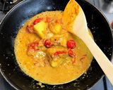 ミートボールのトマトソース煮とカレー添え作り方9写真