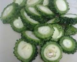 ゴーヤとツナのサラダ作り方1写真