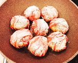 ♡キムチーズ椎茸の肉巻き♡作り方5写真