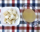 ★離乳食★レンジで1分！パン粥作り方1写真
