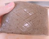 こんにゃくとごぼう天の甘辛煮作り方1写真