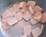 こんにゃくとごぼう天の甘辛煮作り方4写真