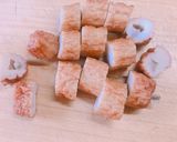 こんにゃくとごぼう天の甘辛煮作り方5写真