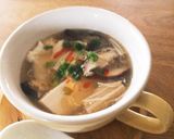 ♡豆腐とキノコのピリ辛スープ♡作り方6写真