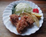 生姜塩麹マリネした鶏唐揚げ(''◇''）作り方4写真