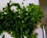 ほうれん草入りじゃこたまご飯作り方1写真