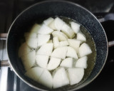 大根と豚肉の白だし煮作り方2写真