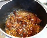 丸ごとにんにく入り！鶏レバーの生姜煮作り方2写真