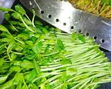 玉子と竹輪の豆苗炒め作り方2写真