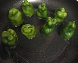 丸ごとピーマンの肉詰め作り方4写真