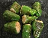 丸ごとピーマンの肉詰め作り方5写真