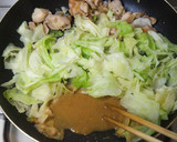 こっくり甘うま＊鶏キャベツの簡単みそ炒め作り方11写真