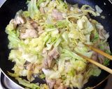 こっくり甘うま＊鶏キャベツの簡単みそ炒め作り方12写真