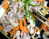 簡単★お家の野菜炒め作り方4写真