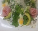 薔薇が簡単！アボカドの薔薇シーザーサラダ作り方3写真