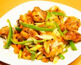 鶏もも肉の中華炒め(余り野菜炒め)作り方4写真