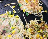 グルテンフリー★豆もやしとひき肉のチヂミ作り方7写真
