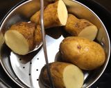 圧力鍋で☆ホックリ明太ポテト作り方1写真
