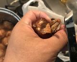 茨城の栗と新米を炊いた栗ごはん作り方2写真
