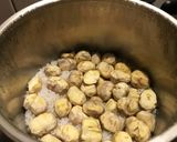 茨城の栗と新米を炊いた栗ごはん作り方4写真